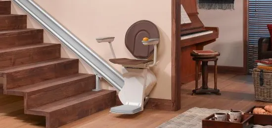 Monte-escalier droit